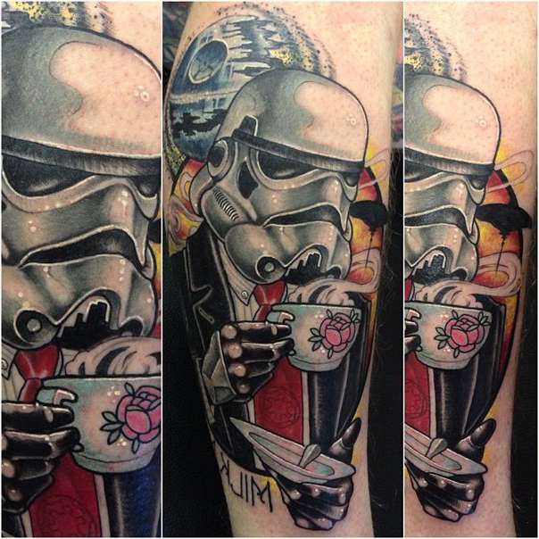 Gentleman Trooper Star Wars tattoo