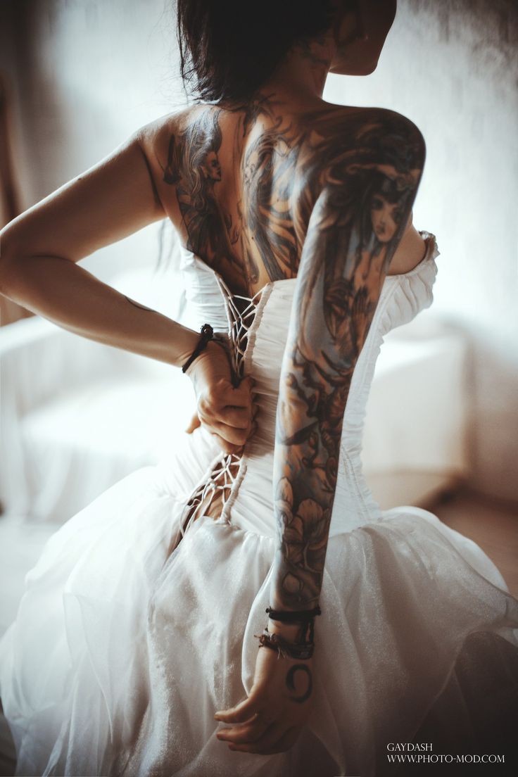 Super bride tattoo