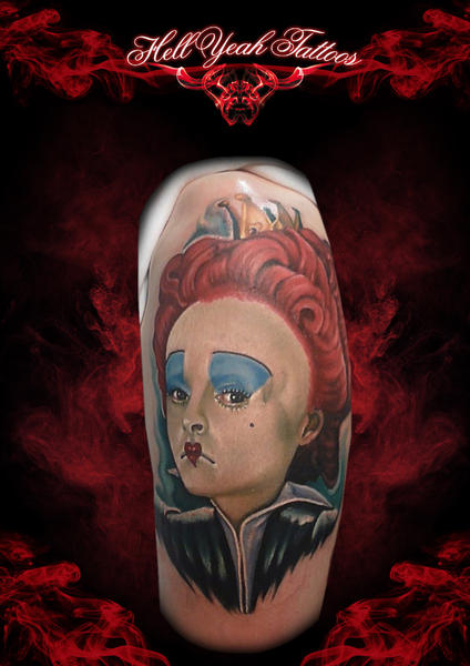 Sad Clown Realistic tattoo by Hellyeah Tattoos