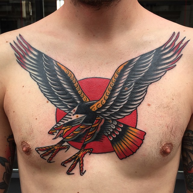 Atack Eagle tattoo