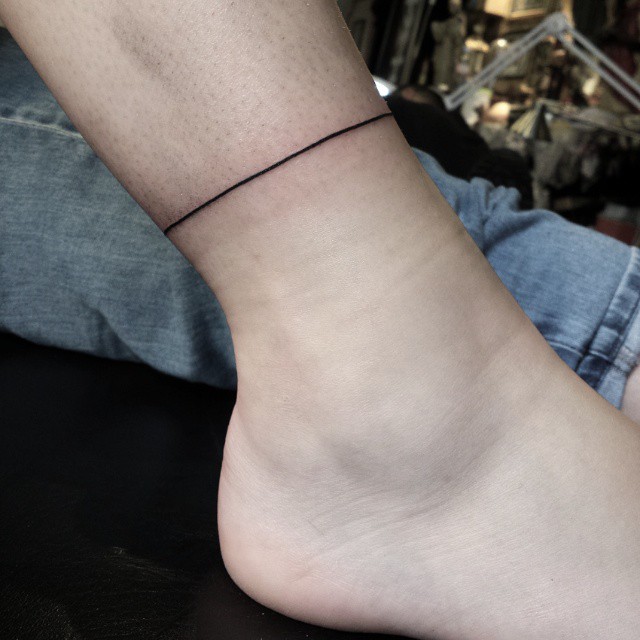 Thin Black Line tattoo