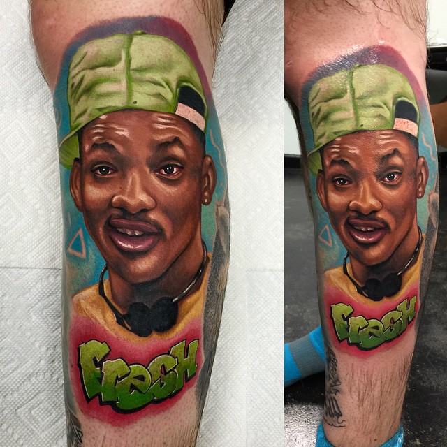 Fresh Will Smith tattoo