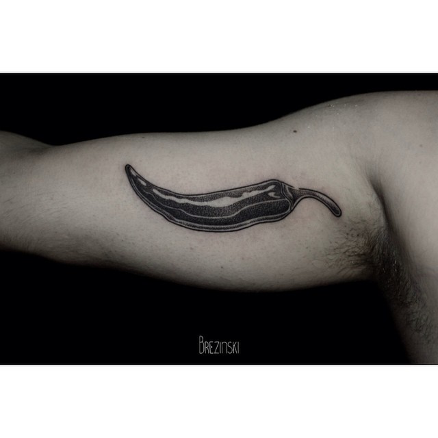 Pepper Tattoo on Arm