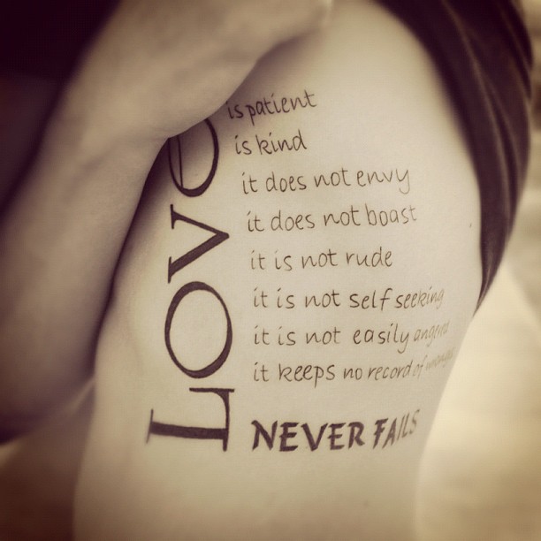 tattoo love