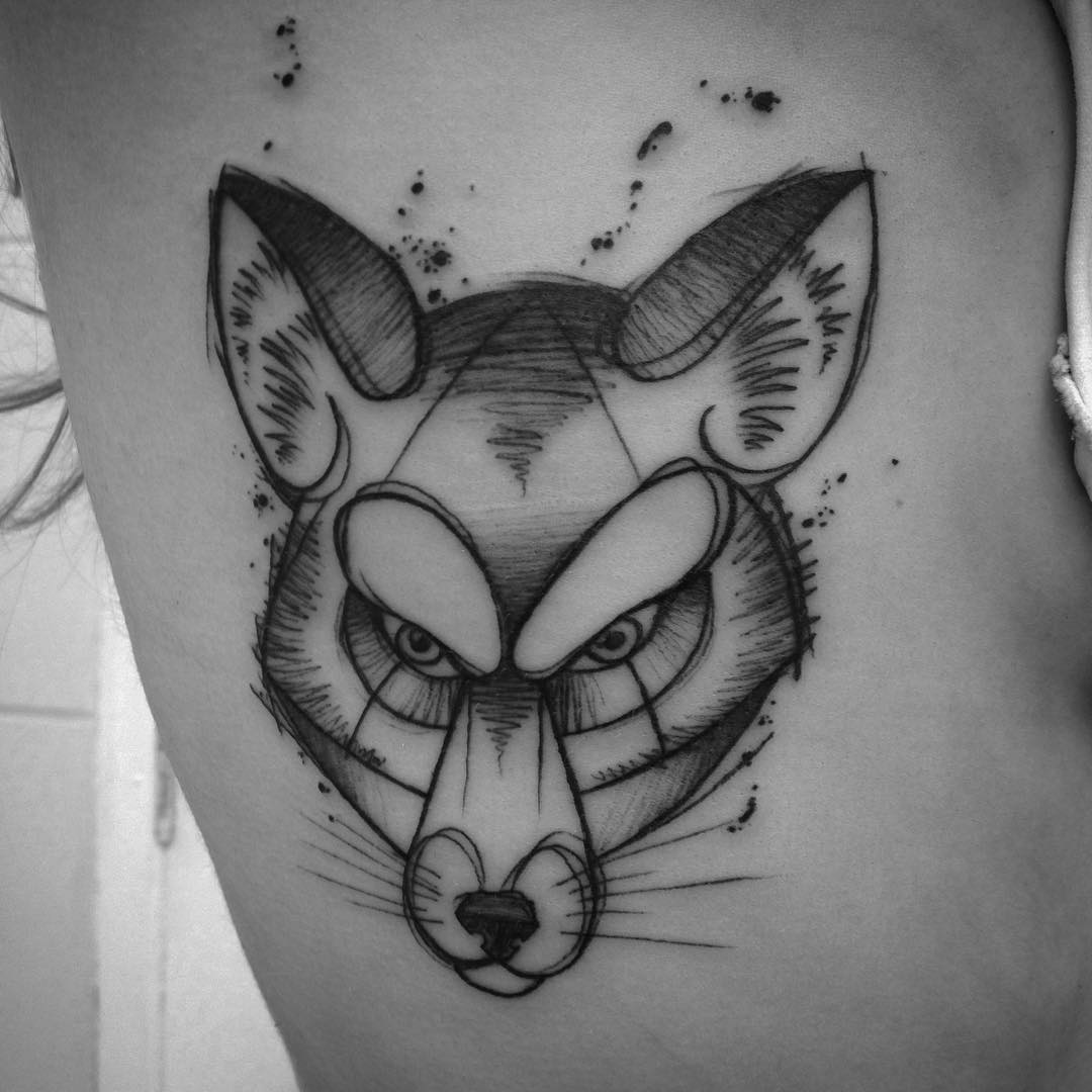 Grey Fox Tattoo