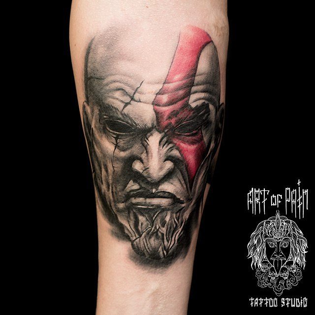 Kratos God of War Tattoo