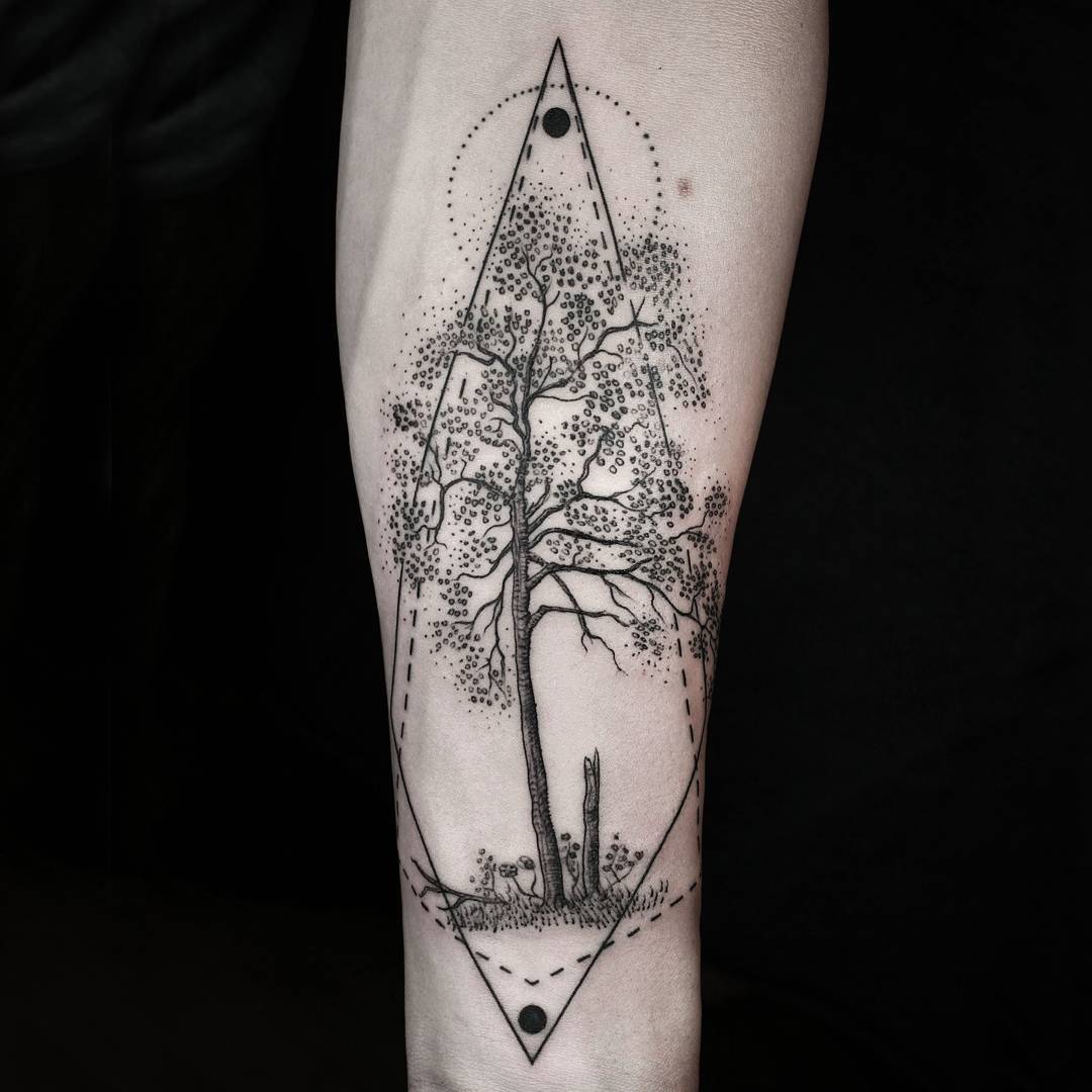 Tree Arm Tattoo