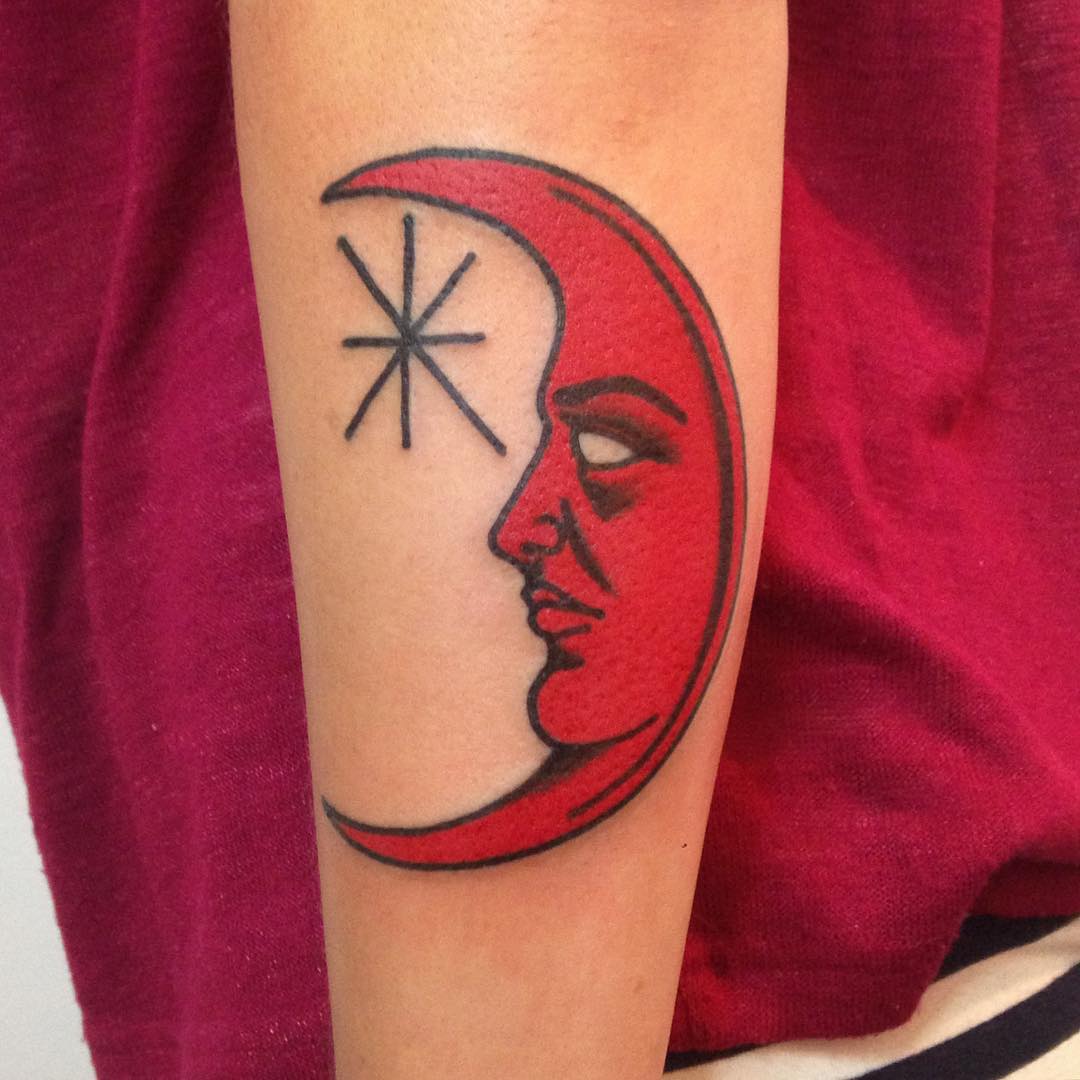 Cresent Moon Tattoo