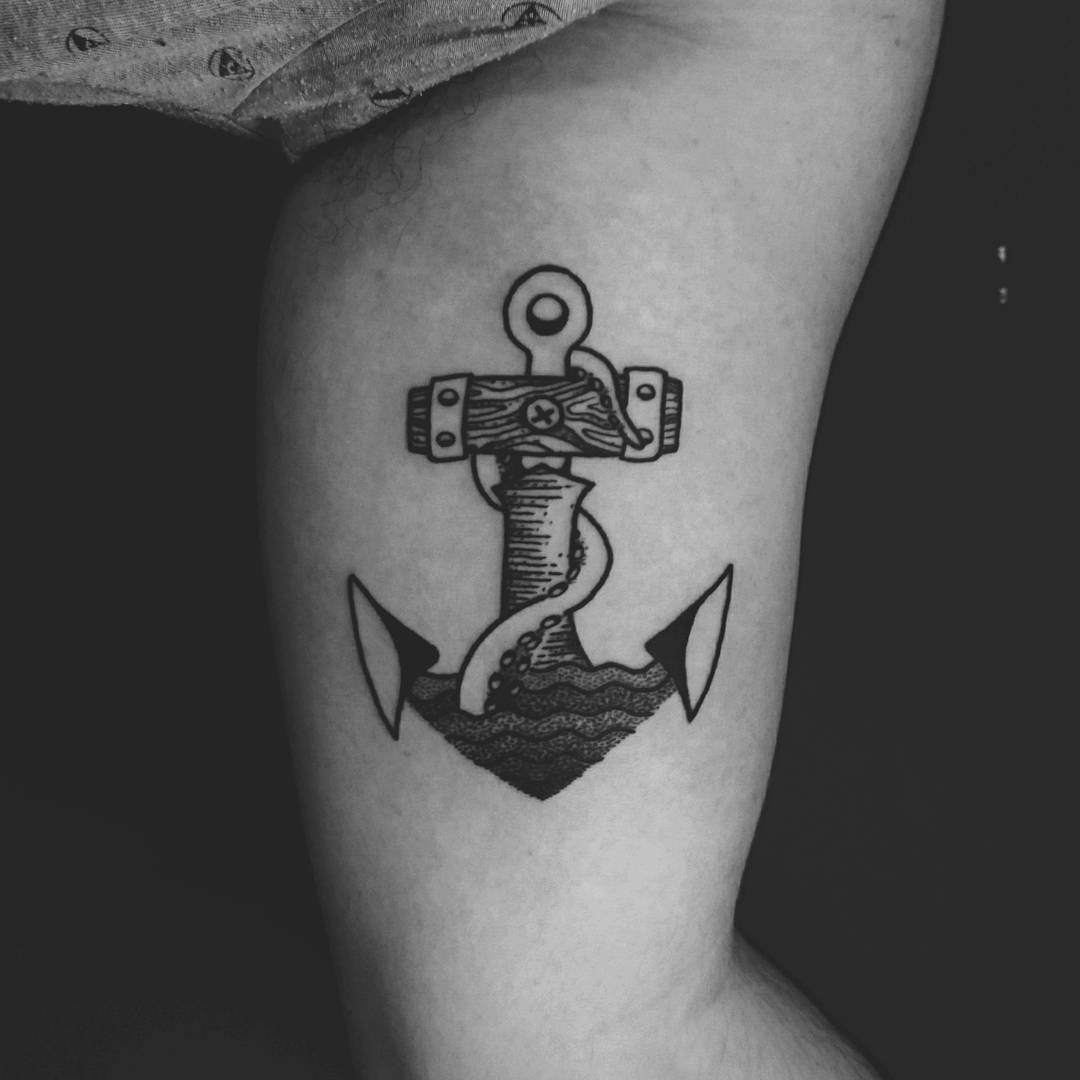 Anchor Arm Tattoo