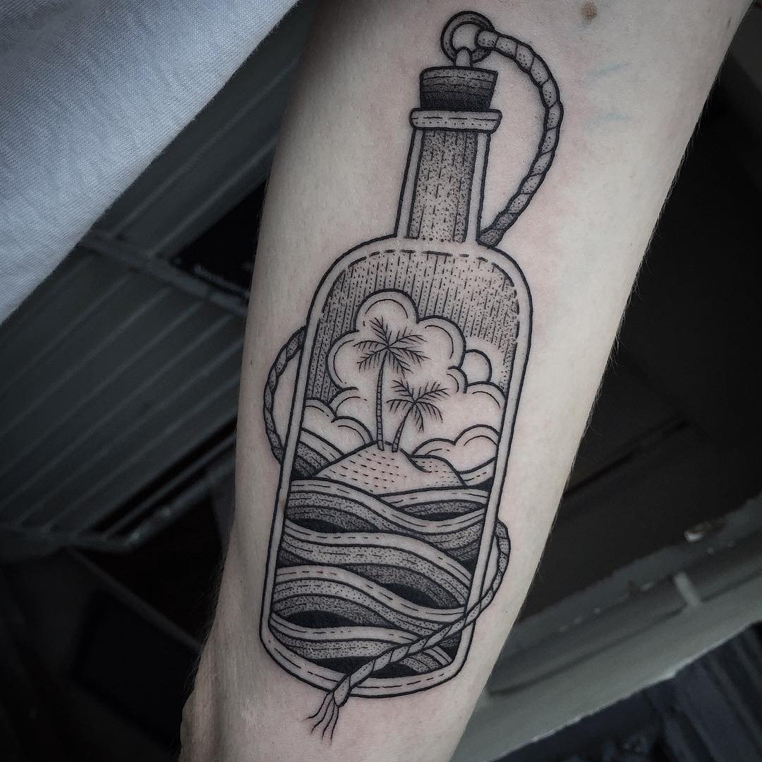 Bottle Tattoo