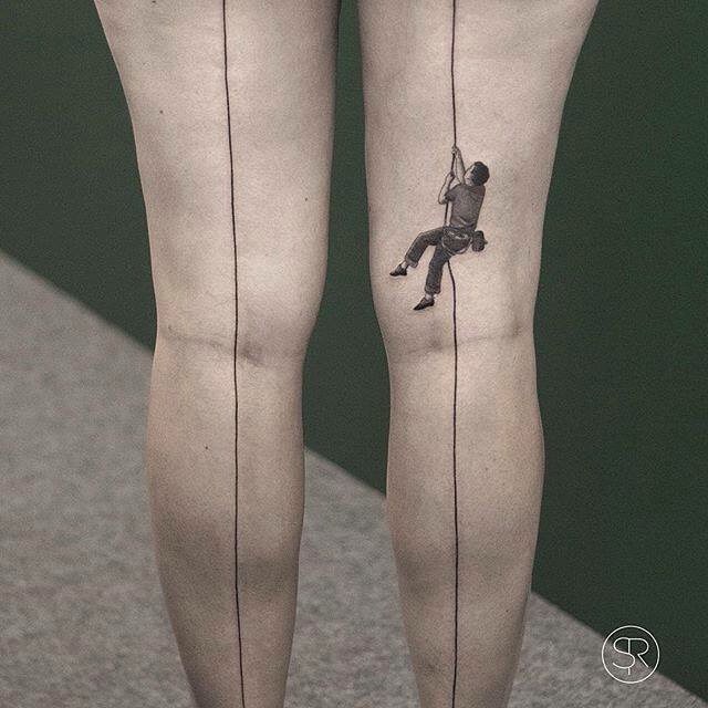 Mens Leg Tattoos