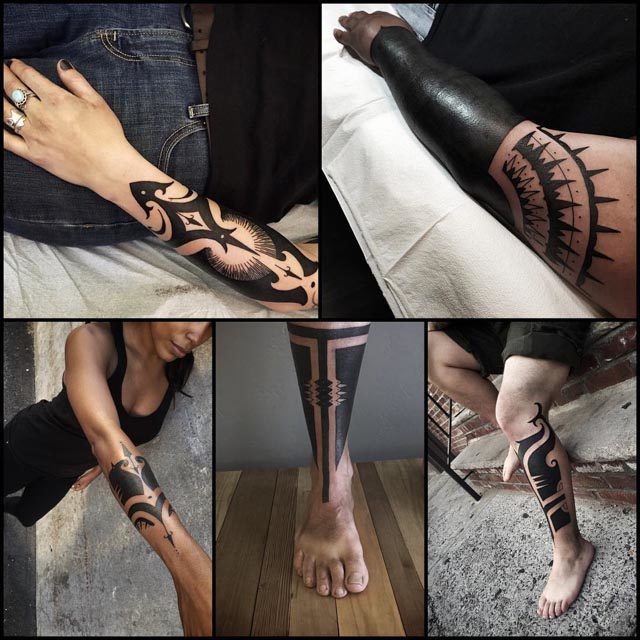 blackwork tattoos