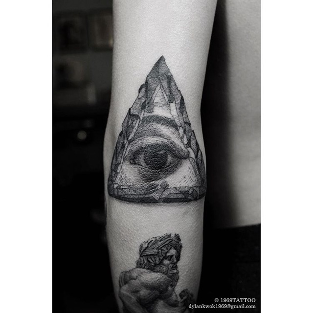 stone tattoo eye of providence