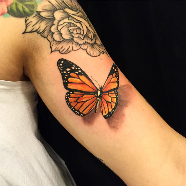 3D Tattoo Butterfly