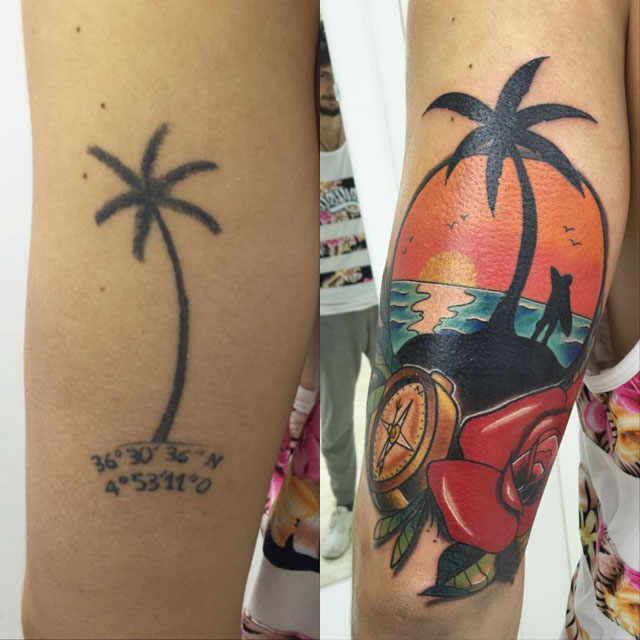 Cover Up Tattoo Arm