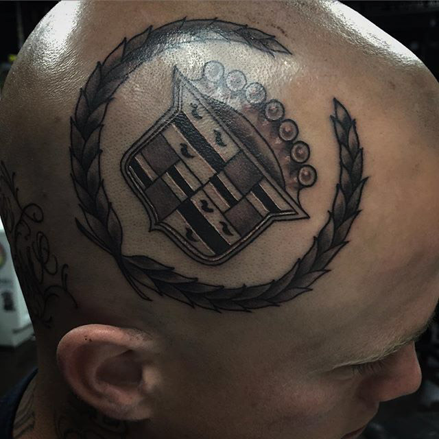Head Tattoo Emblem