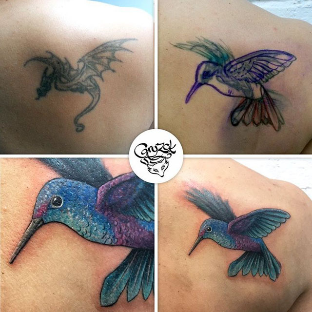Tattoo Hummingbird