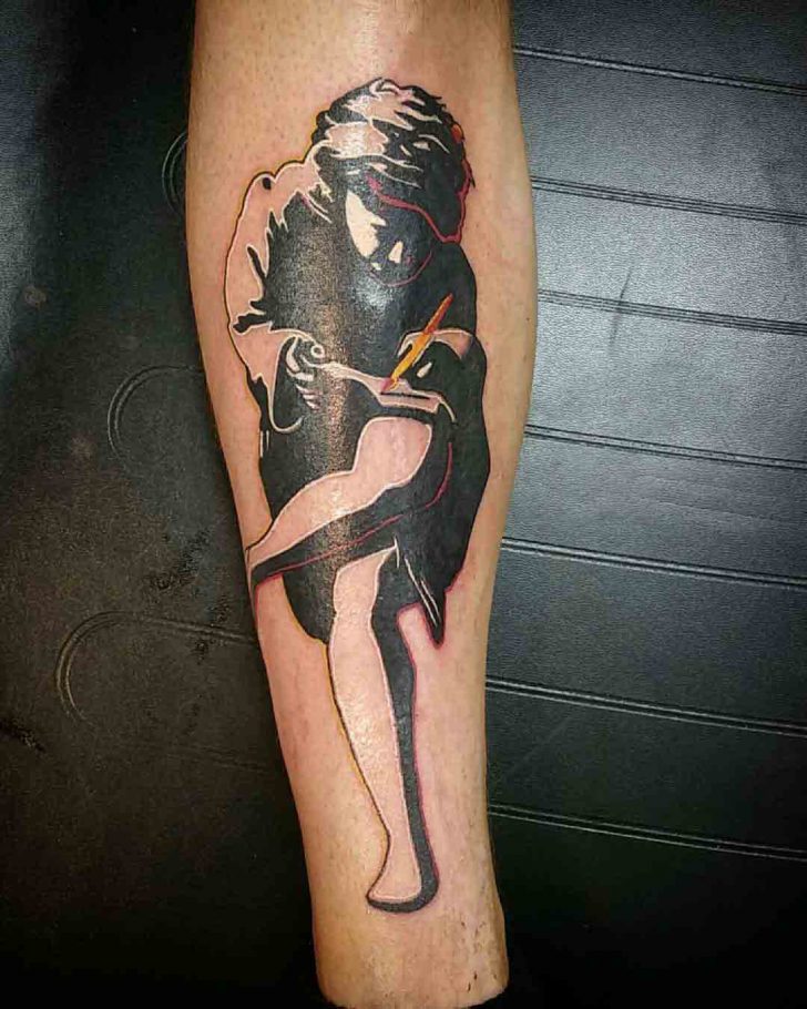 Creative Shin Tattoo | Best Tattoo Ideas Gallery