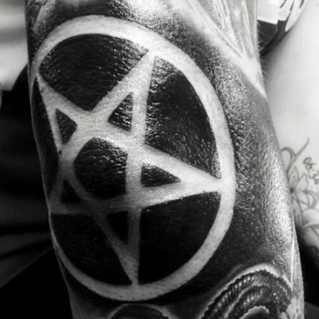 Tattoo Pentagram by chronicles_of_ink