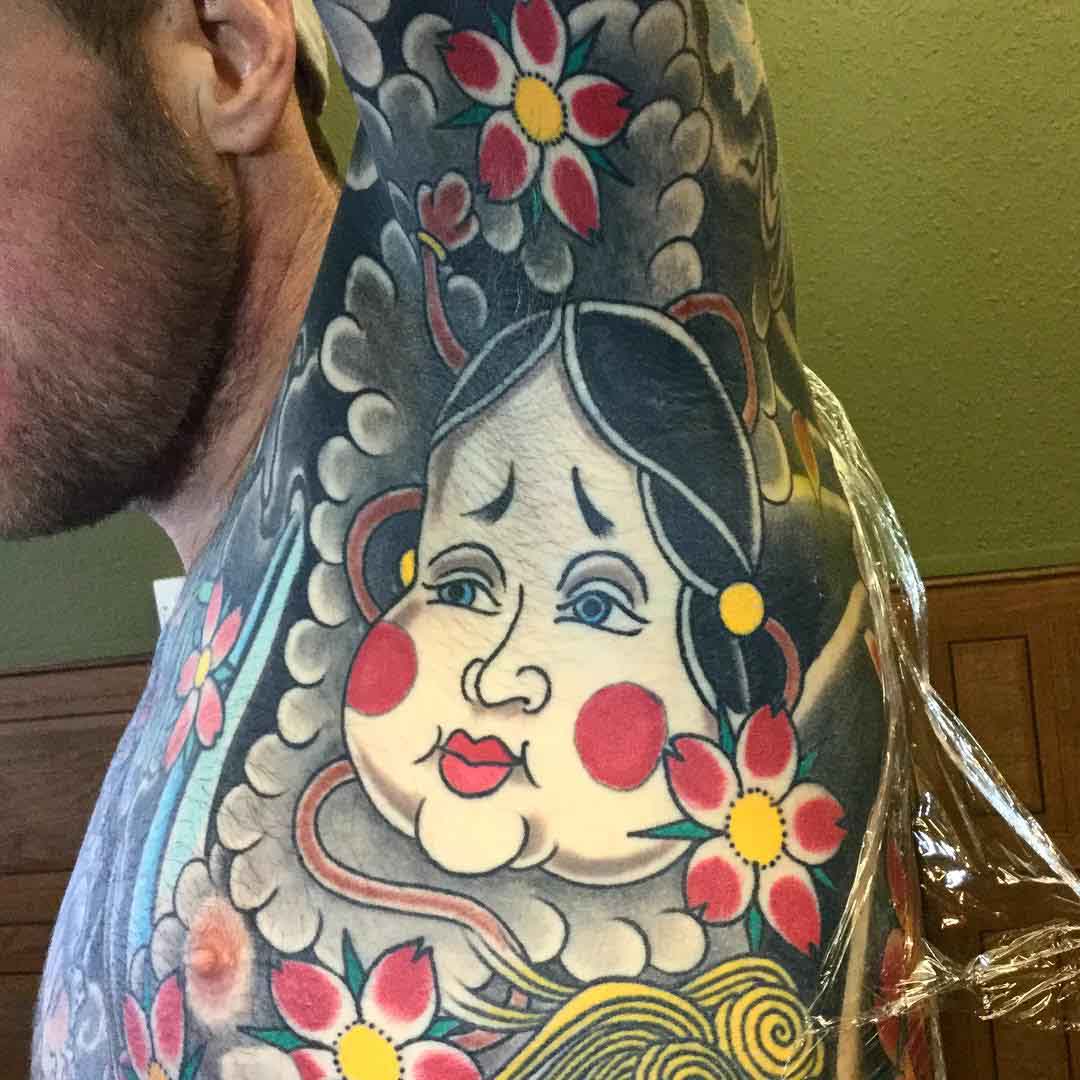 Oriental Tattoo Armpit by dickie_williams 2