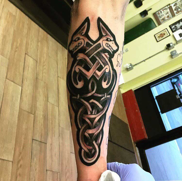 Celtic Tattoo Forearm by David Wilson