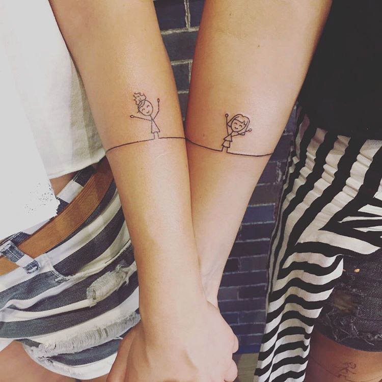 Cute Tattoos for Sisters