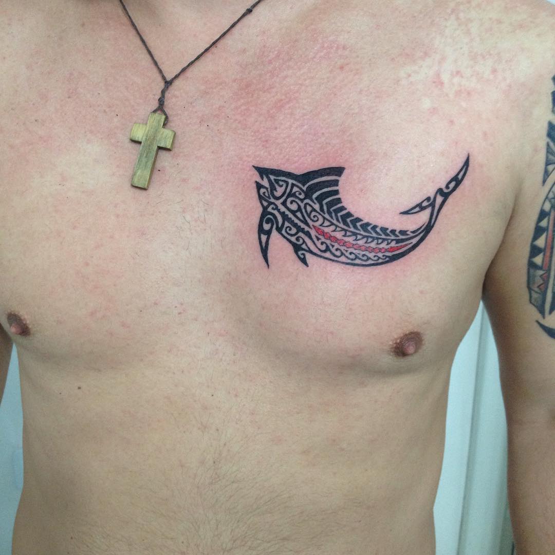 Maori Fish Tattoo by Fernandog Tattoo