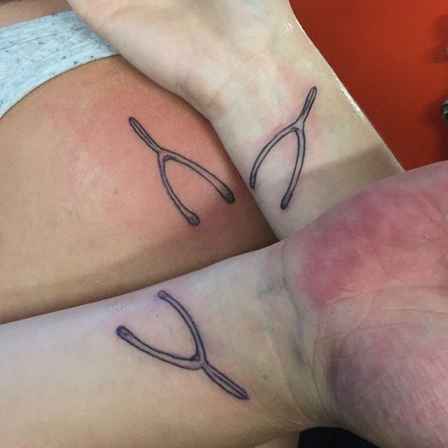 Matching Tattoos for Three Sisters