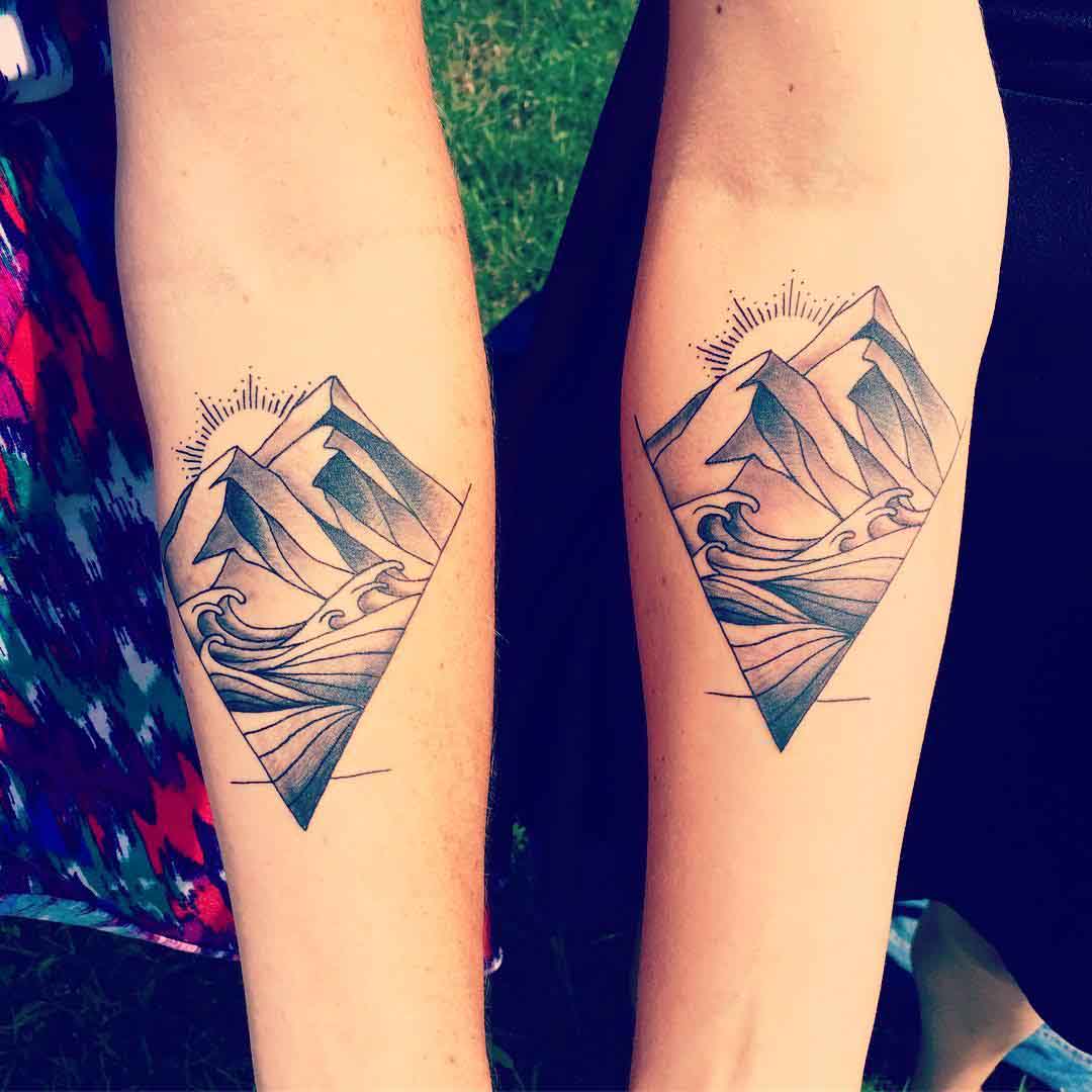 Sister Matching Tattoos