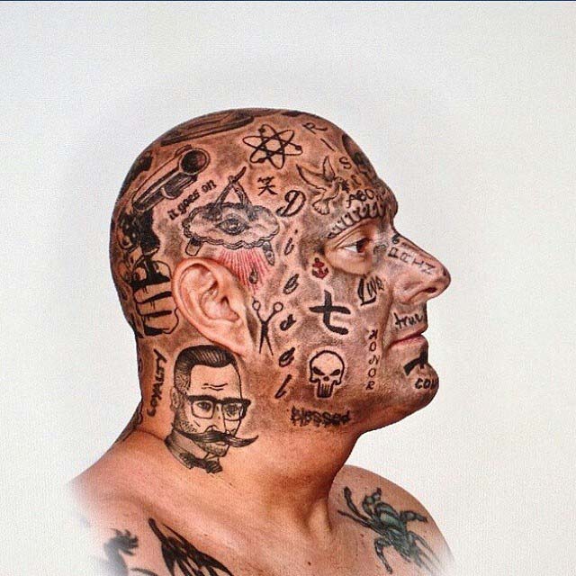 Tattoo Face Designs by domotoy