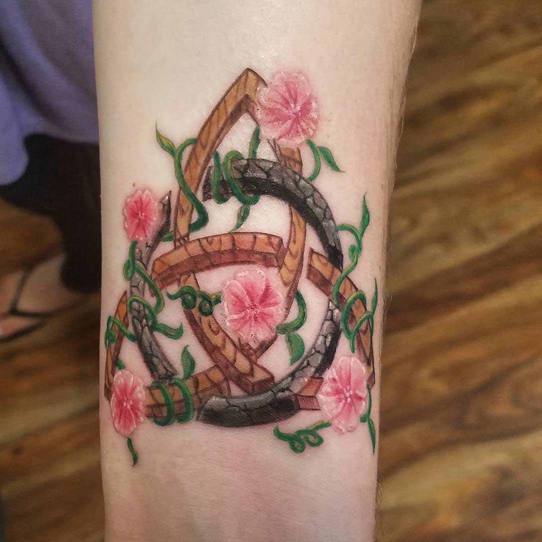 Trinity Celtic Knot Tattoo by Luis Zamora