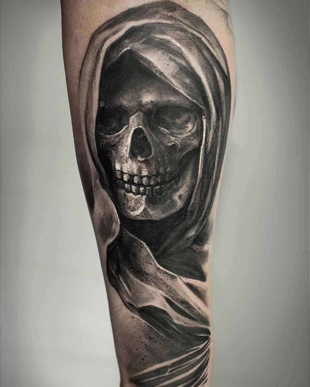 tattoo death skull