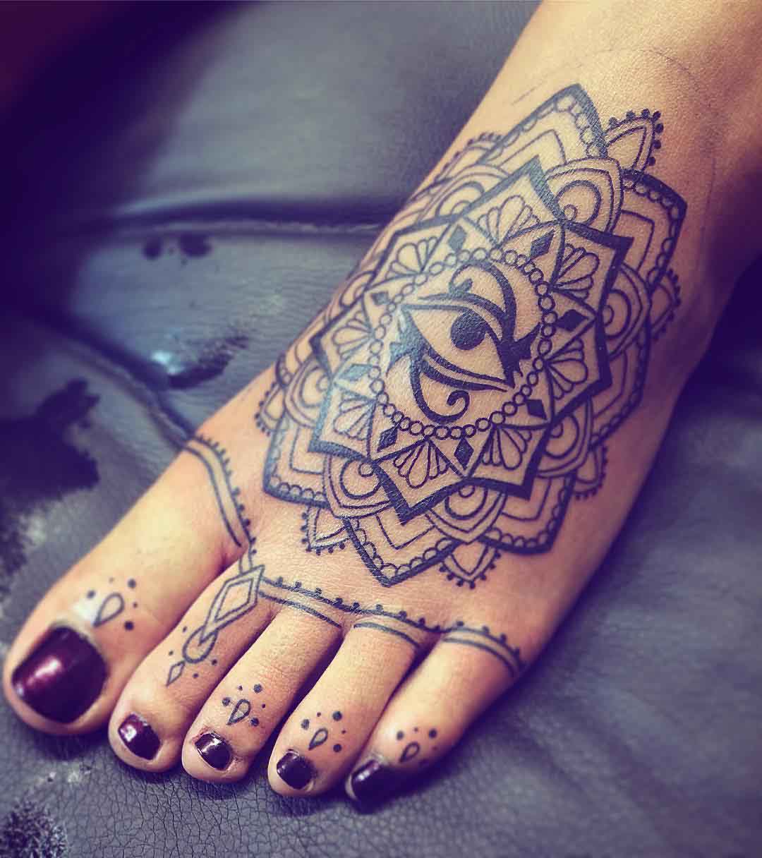 Foot and Toe Tattoos by Elyssa Dion