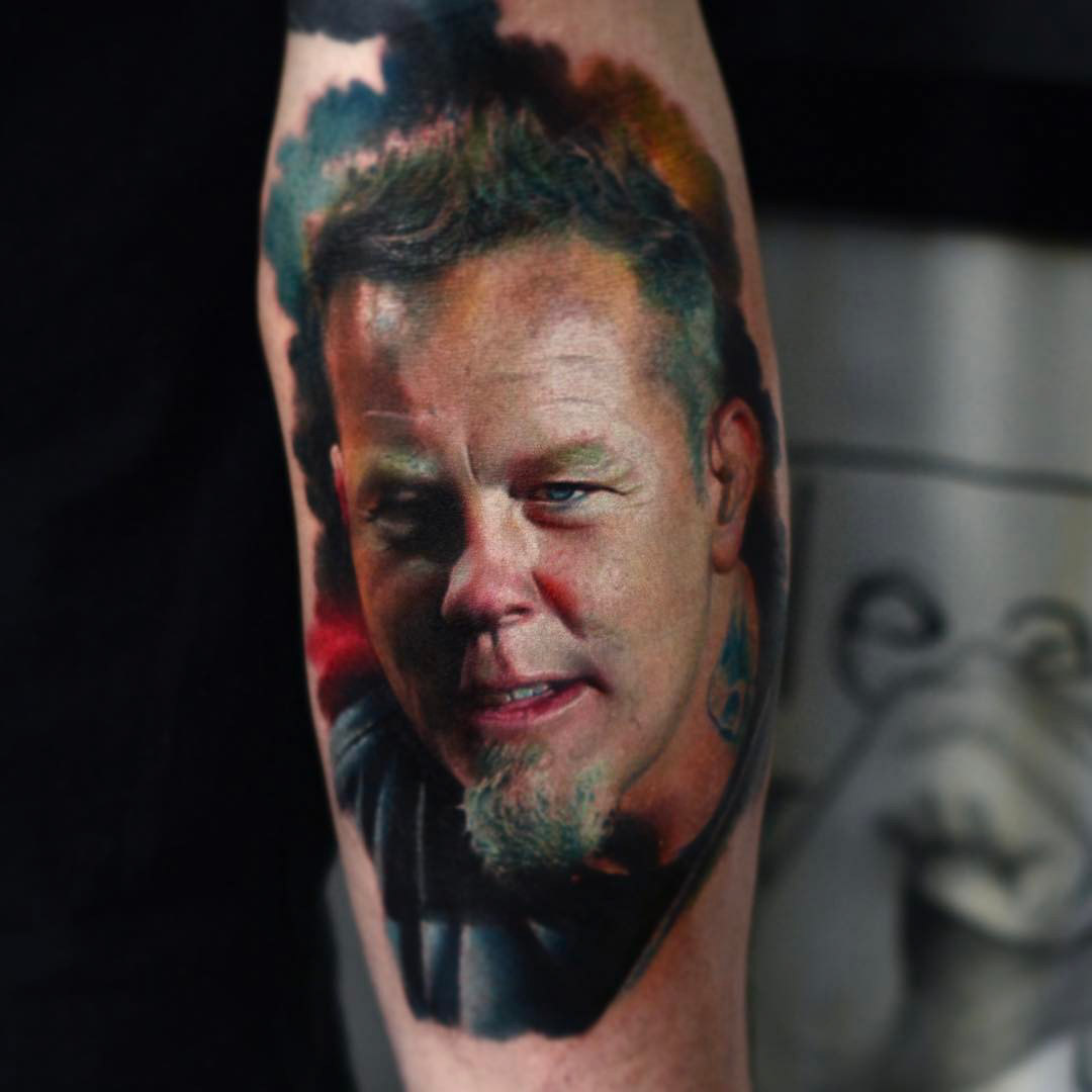 James Heatfield Tattoo portrait