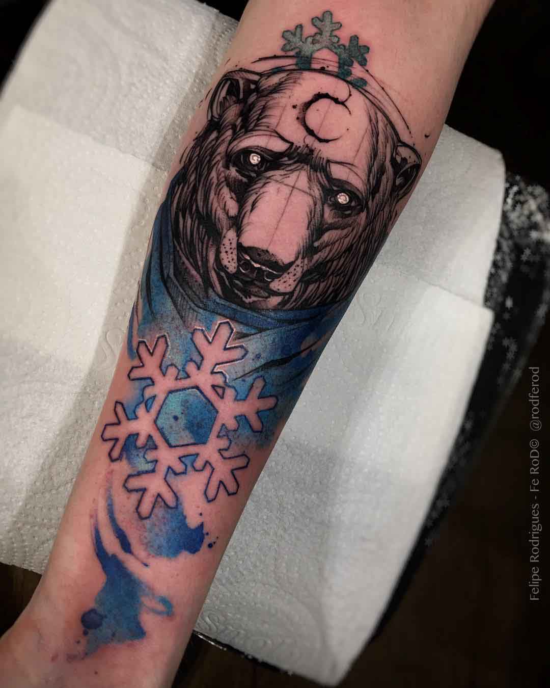 arm tattoo polar beat