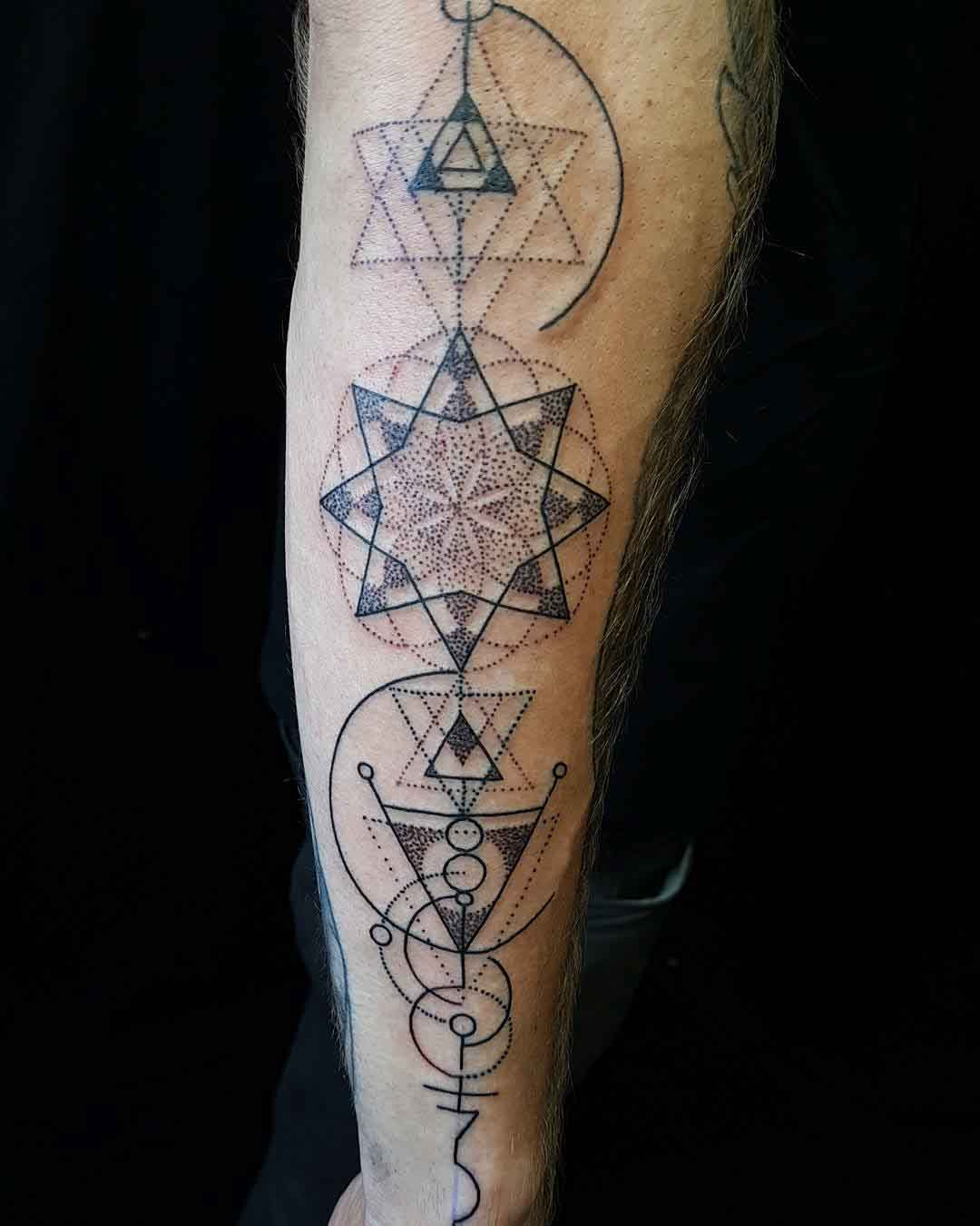 geometry tattoo cool