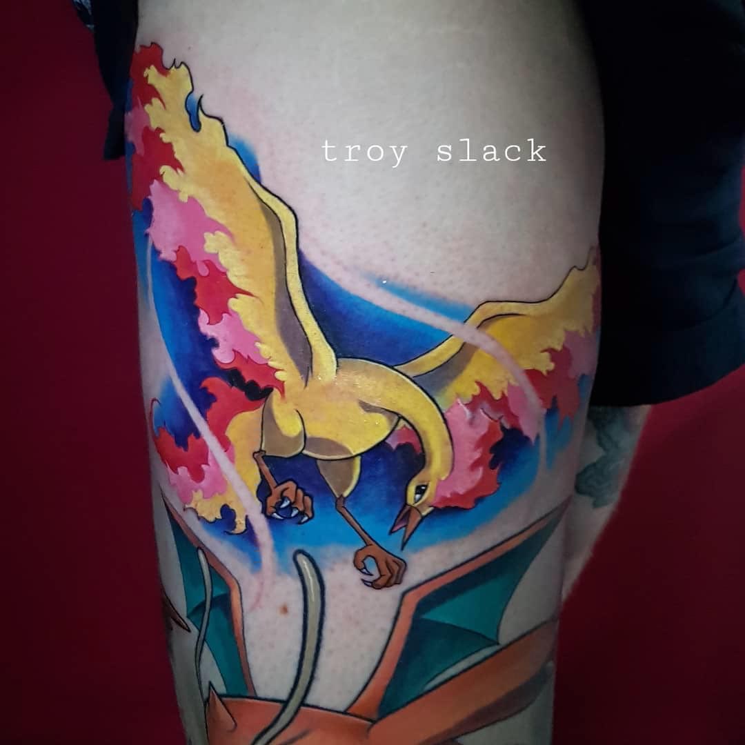 pokemon tattoo moltres