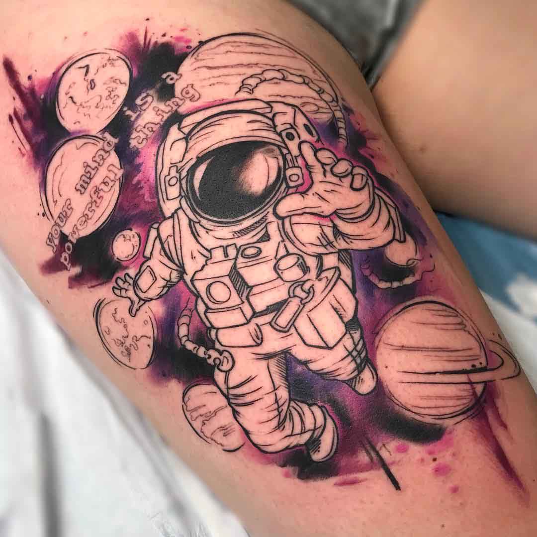 Astronaut Tattoo Best Tattoo Ideas Gallery 0741