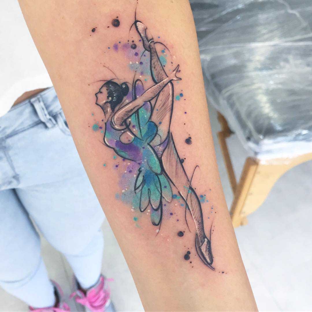 ballerina tattoo